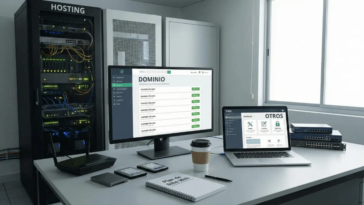 elementos clave de un sitio web